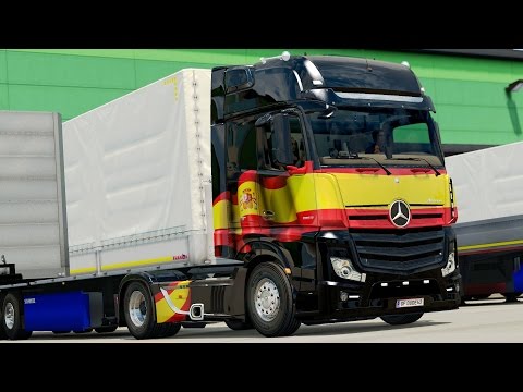 ETS 2 1.24 ProMods 2.10 Mercedes Benz Actros MPIV *SPAIN!* Barcelona - La Jonquera