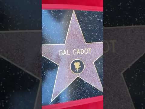 At Gal Gadot’s Hollywood Walk of Fame Ceremony with Shira Haas✨