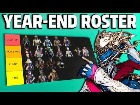 My End-of-Year Warframe Roster: 20 Frames That Hit Different