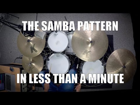 The Samba Pattern in less than a Minute - Daily Drum Lesson
