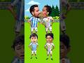 Who Is Kissing Who Ronaldo Vs Messi Vs Junior Vs Thiago Messivsronaldo Ytshorts