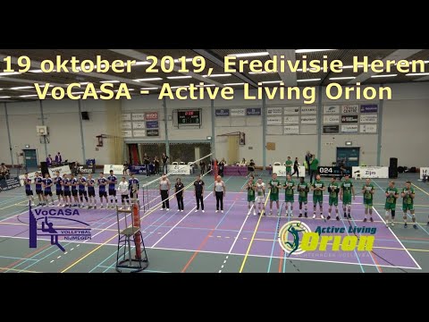2019-10-19 VoCASA HS1 - Active Living Orion HS1 (Eredivisie Heren Volleybal)