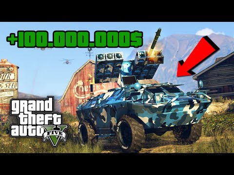 GTA 5 Online: WIR KAUFEN ALLES ! 100.000.000$ - GUNRUNNING DLC