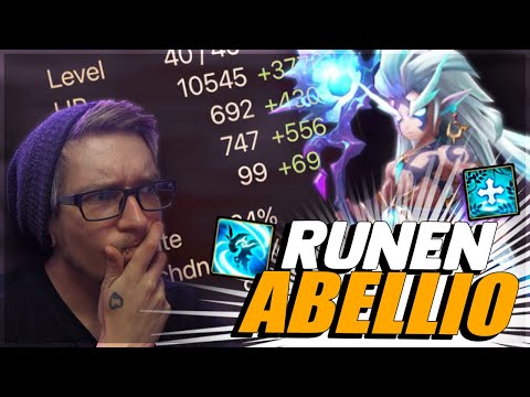 Diese RUNEN solltest du für ABELLIO in der Arena & Welt Arena benutzen ! 💥 SUMMONERS WAR DEUTSCH