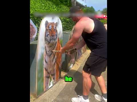 He Wanted To See How Strong He Was!