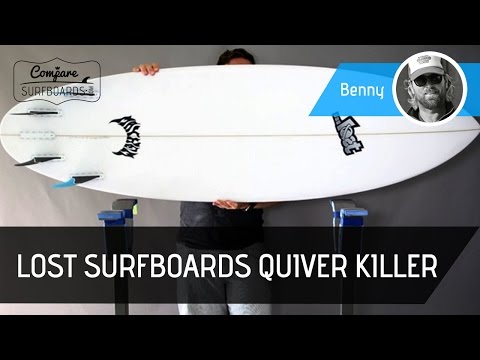 Lost Quiver Killer Surfboard Review (NEW) - Futures Fins Lost Carbon Fins - Compare Surfboards