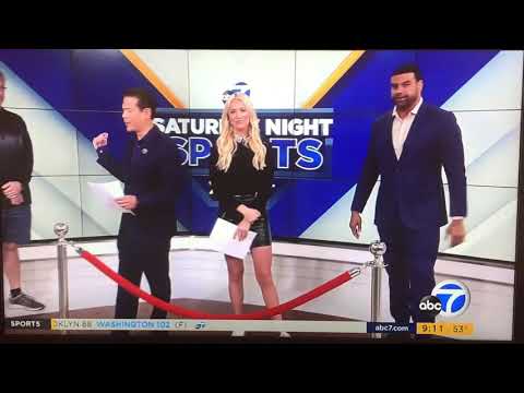 KABC ABC 7 "Saturday Night Sports" close December 1,...