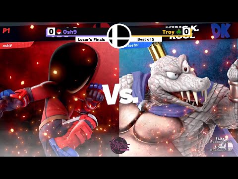 Osh9 (Mii Brawler) vs Troy (King K. Rool) | Harvest Moon Loser's Finals Smash Ultimate - SSBU
