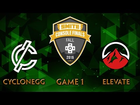 SMITE Console League Fall Finals Day 3 - CycloneGG vs. Elevate (Game 1)