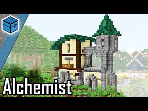 build alchemist house in minecraft |  Minecraft medieval house build german