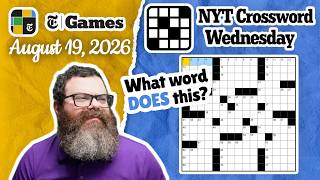 Learning Crossword Week 115 | NYT Crossword Wednesday August 19, 2026
