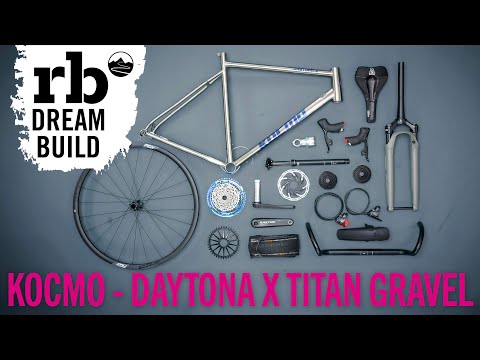 Dreambuild Kocmo Daytona X I Titanium Suspension Gravelbike I Sram Eagle AXS Mullet I Dropper Post