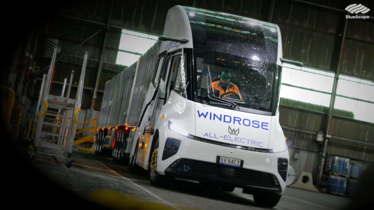 Windrose Bluescope double trailer Australia