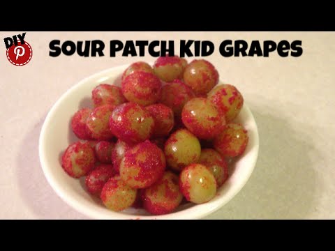 Sour Patch Kid Grapes