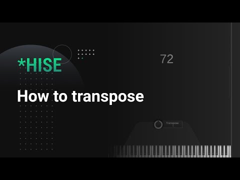 How to make a transposer in HISE | Real time and non real time threads