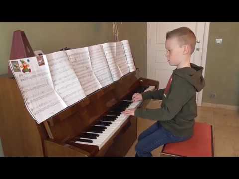 Ludovico Einaudi - Primavera - Piano Solo by Matteo (age 8)