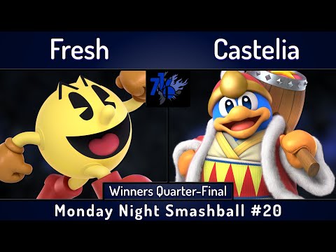 MNS # 20 | Fresh (Pac-Man) vs Castelia (King Dedede) | Winners Quarters | SSBU Ultimate Tournament
