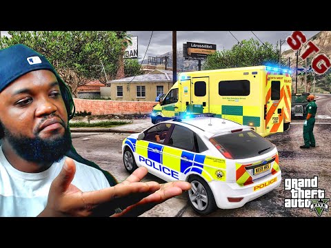 BRITISH PATROL!!!| (GTA 5  LSPDFR MOD ROLEPLAY) 4K
