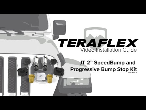 JT: 2”-Stroke SpeedBump & Progressive Bump Stop Kit Install | TeraFlex