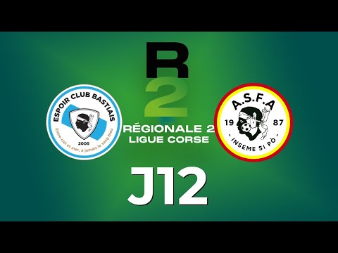 EC Bastia – AS Furiani Agliani | J12 R2 🔴 (Live)