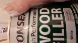 How we use expoxy white wood filler.