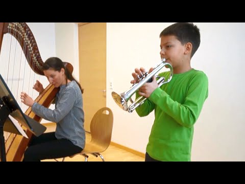 9 year old trumpet kid, triple tonguing
