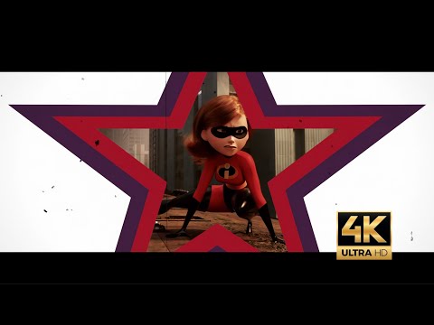 Elastigirl in-universe trailer for The Incredibles 2 (4K)
