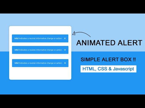 Custom Warning Alert Notification Using Html Css Javascript Uiuxpro