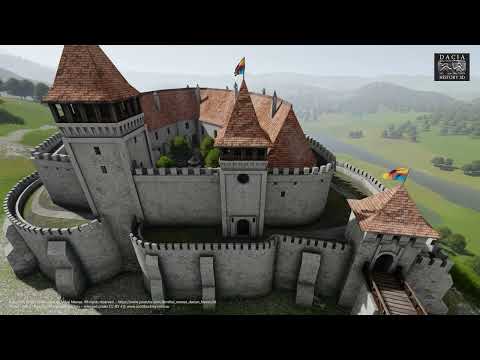 Soimos Fortress (1438-1456) - Lipova-Romania #dacii #istorie #getii #banat #soimos #history3D