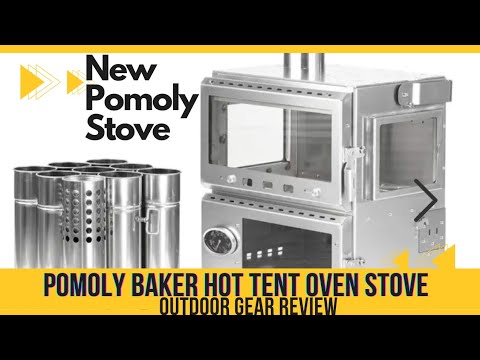 Pomoly Baker Hot Tent Oven Stove. First look and set up. Outdoor gear review.