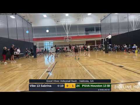 PSVA Houston 13 Bl vs. Vibe 13 Sabrina (2025.03.08)