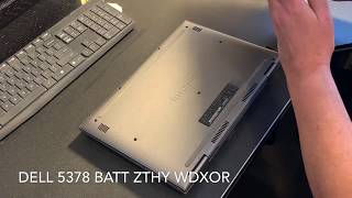 Dell Inspiron 13 5378 (P69G) Lithium ion battery change in real time