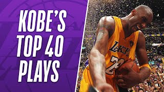 Download lagu Kobe Bryant's TOP 40 Plays of His NBA Career! mp3