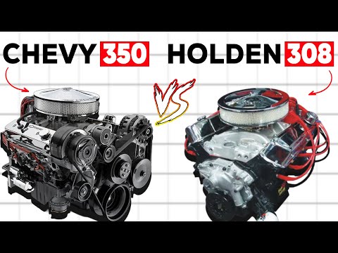 The Chevy 350 V8 vs The Holden 308 V8 | Who Was The King?