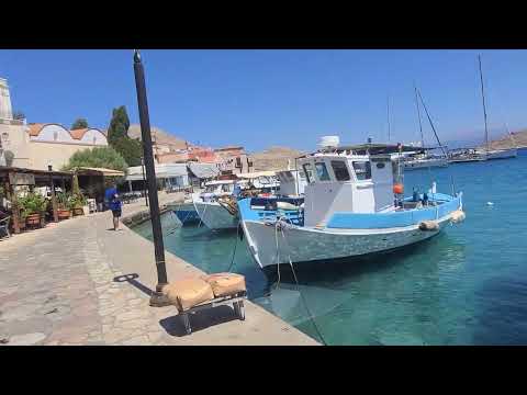 Our First ever walk around Halki in Greece.