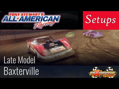 Tony Stewart's All American Racing - Late Model Setup for Baxterville