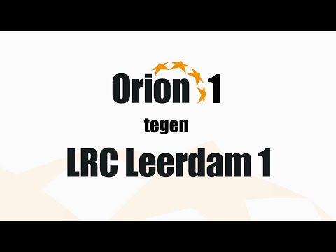 Orion 1 vs  LRC Leerdam 1 (24 jan 2026)