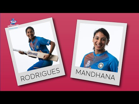 India's Jemimah Rodrigues and Smriti Mandhana | Perfect Pairs | Women's T20 World Cup