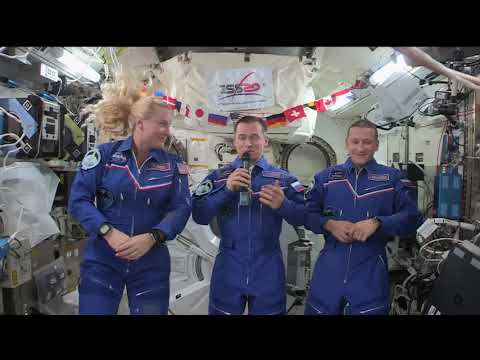 Expedition 64 ISS 20th Anniversary On Orbit Crew News Conference - October 30, 2020