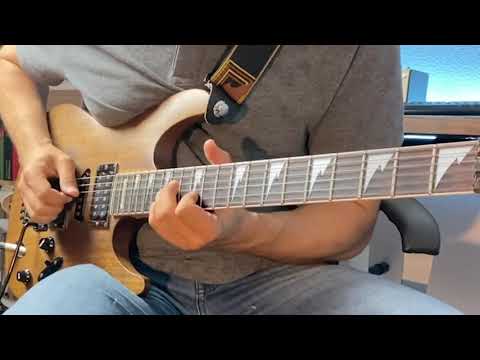 Open G Tuning Playthrough - Synth Rock - Archetype Abasi - NI Battery - UHE Hive - Vocals