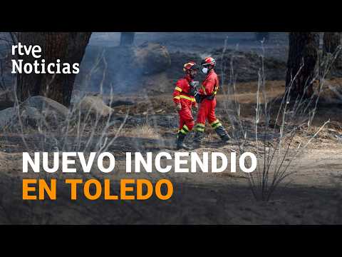 Avança ràpidament l'incendi d'Almorox, Toledo