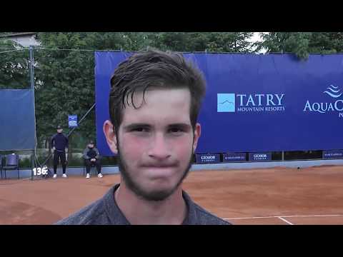 Poprad Tatry Challenger 2017: QFinal, interview, Dennis NOVAK (AUT) - Samuel PUSKAR (SVK) 7-6(6) 6-1