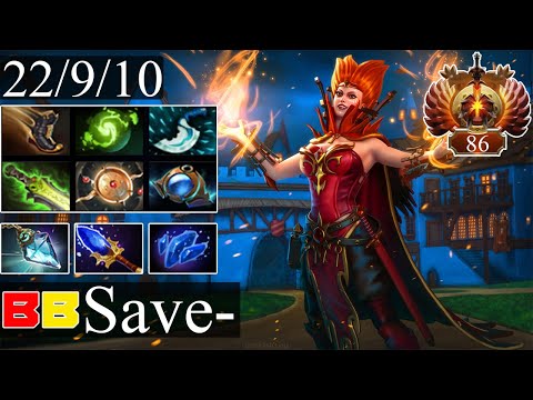 BetBoom.Save - Lina | Midlane Gameplay Dota 2 Patch 7.34c
