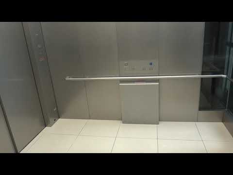 Extra Footage: Umeda Hankyu Office Tower - Mitsubishi NEXCUBE High-Speed Elevator (Down) 三菱エレベーター