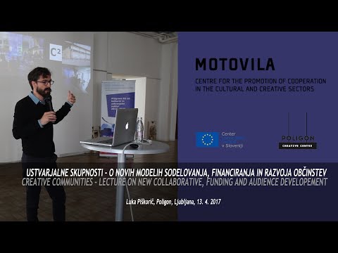 Creative Communities – public lecture by Luka Piškorič Video
