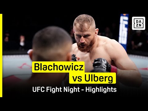 Jan Blachowicz vs Carlos Ulberg | UFC Fight Night | DAZN Highlights
