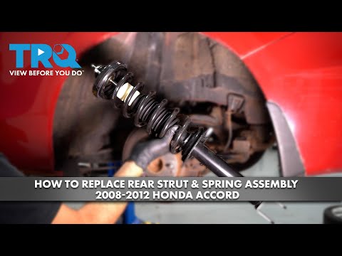 How to Replace Rear Strut & Spring Assembly 2008-2012 Honda Accord
