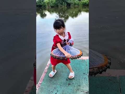 إنجاز لونا المذهل في صيد الأسماك🎣🐟