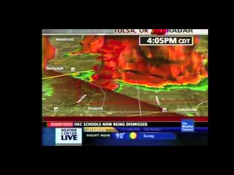 The Weather Channel/KFOR/Fox News/ CNN Moore ef-5 Tornado.