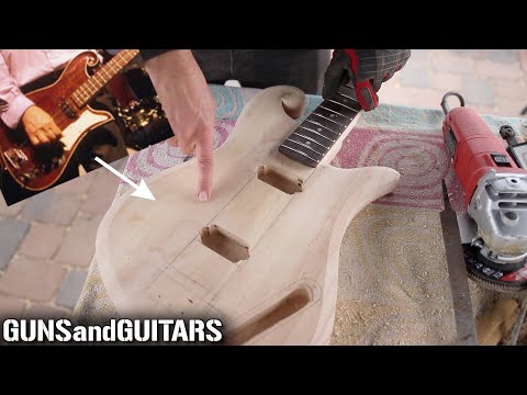 Building a Mark Sandman Tribute Bass (Morphine 2 string slide bass) part 1